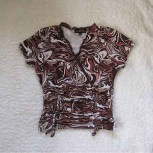 ALMOST FAMOUS Brown Top